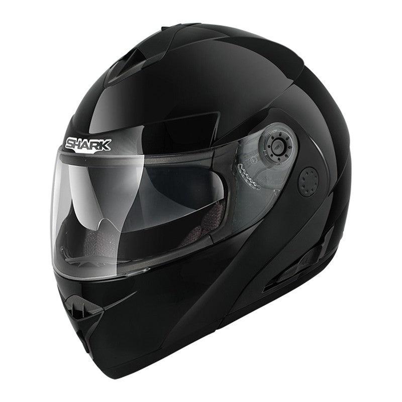 Casque Moto Shark Openline Prime Noir Mat Modulable - Weebot