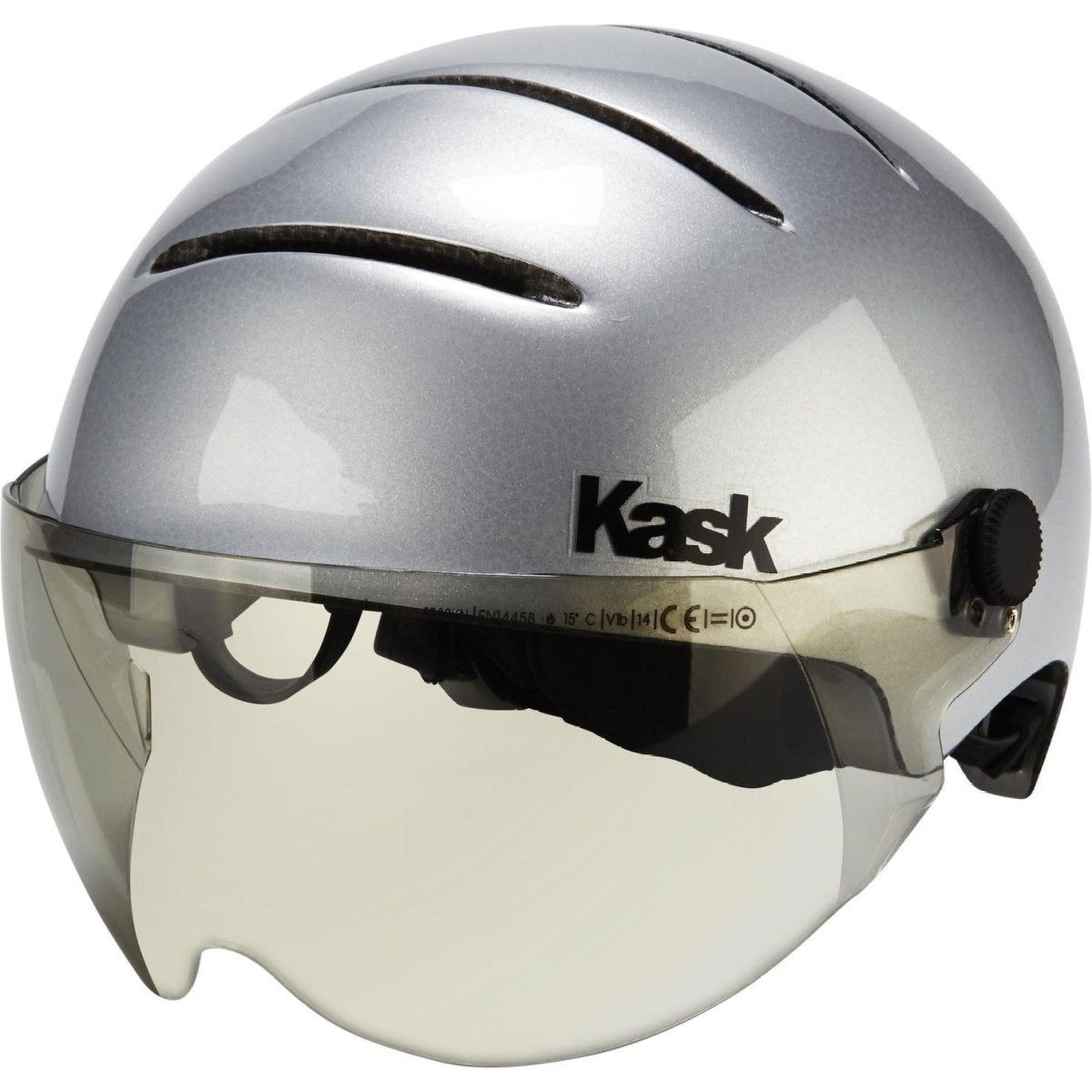 Casque de Vélo Kask Urban Lifestyle Argent avec Visière - Weebot