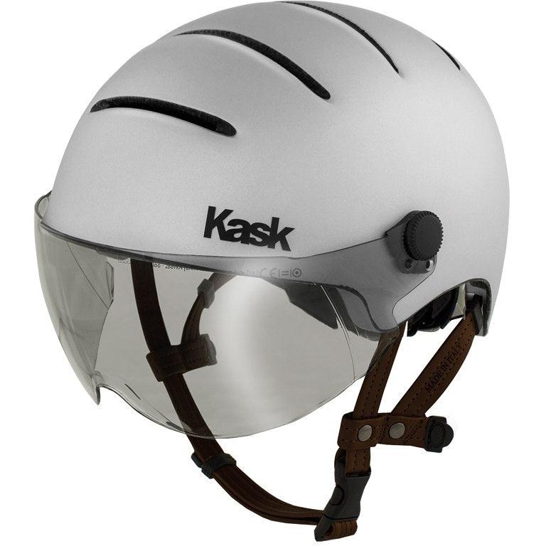 Casque de Vélo Kask Urban Lifestyle Argent avec Visière - Weebot