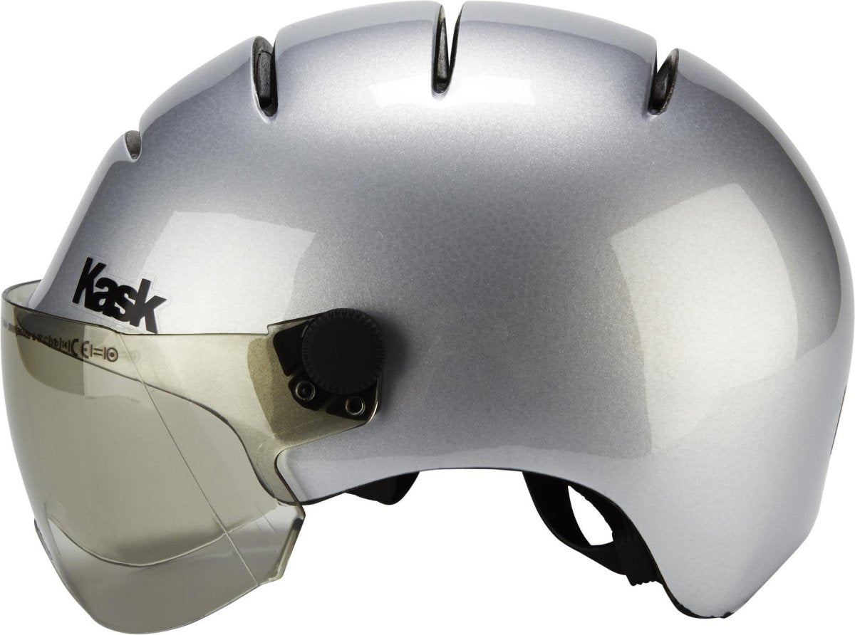 Casque de Vélo Kask Urban Lifestyle Argent avec Visière - Weebot