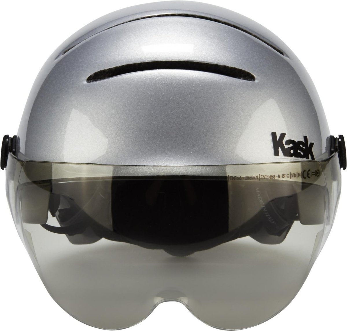 Casque de Vélo Kask Urban Lifestyle Argent avec Visière - Weebot