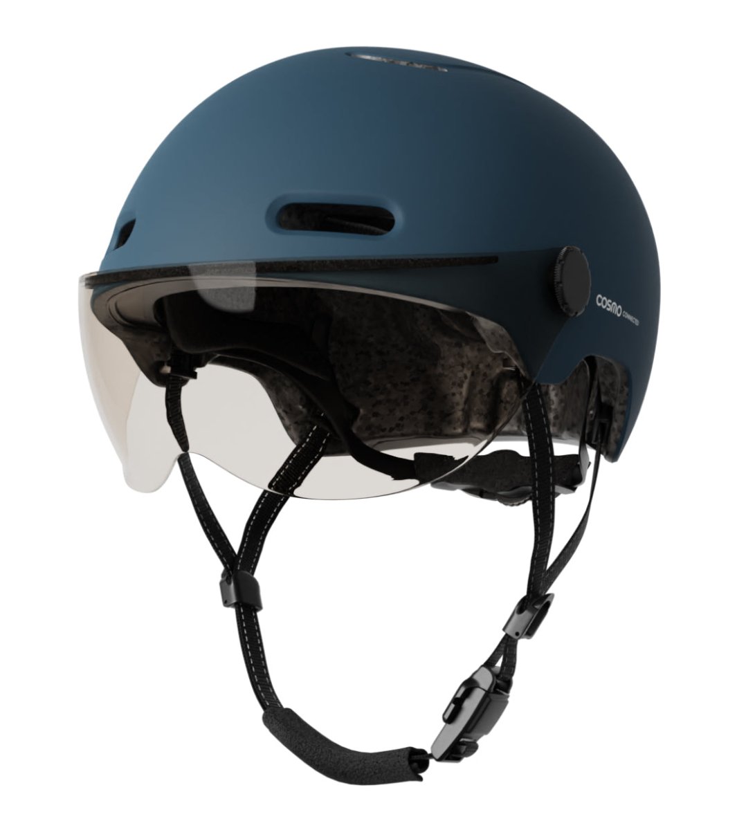 Casque Cosmo Fusion Bleu Mat - Weebot