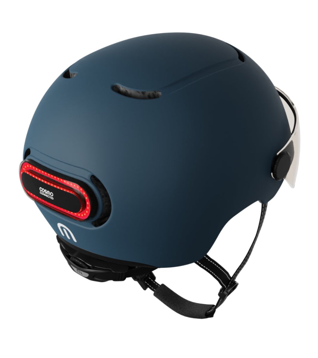 Casque Cosmo Fusion Bleu Mat - Weebot