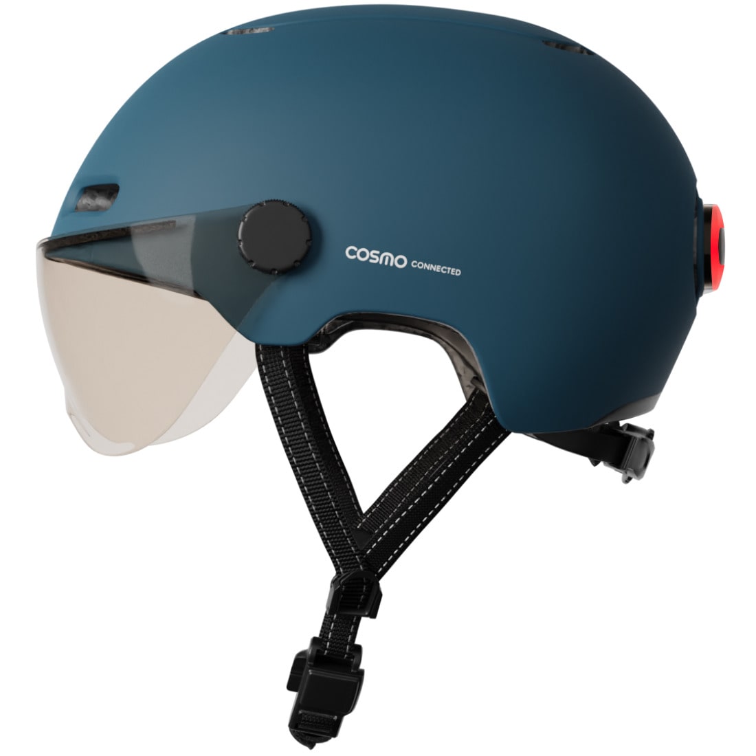 Casque Cosmo Fusion Bleu Mat