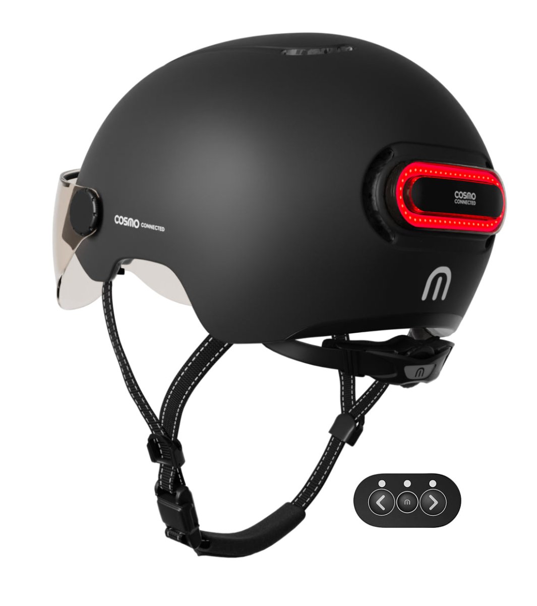 Casque Cosmo Fusion Noir Mat - Weebot