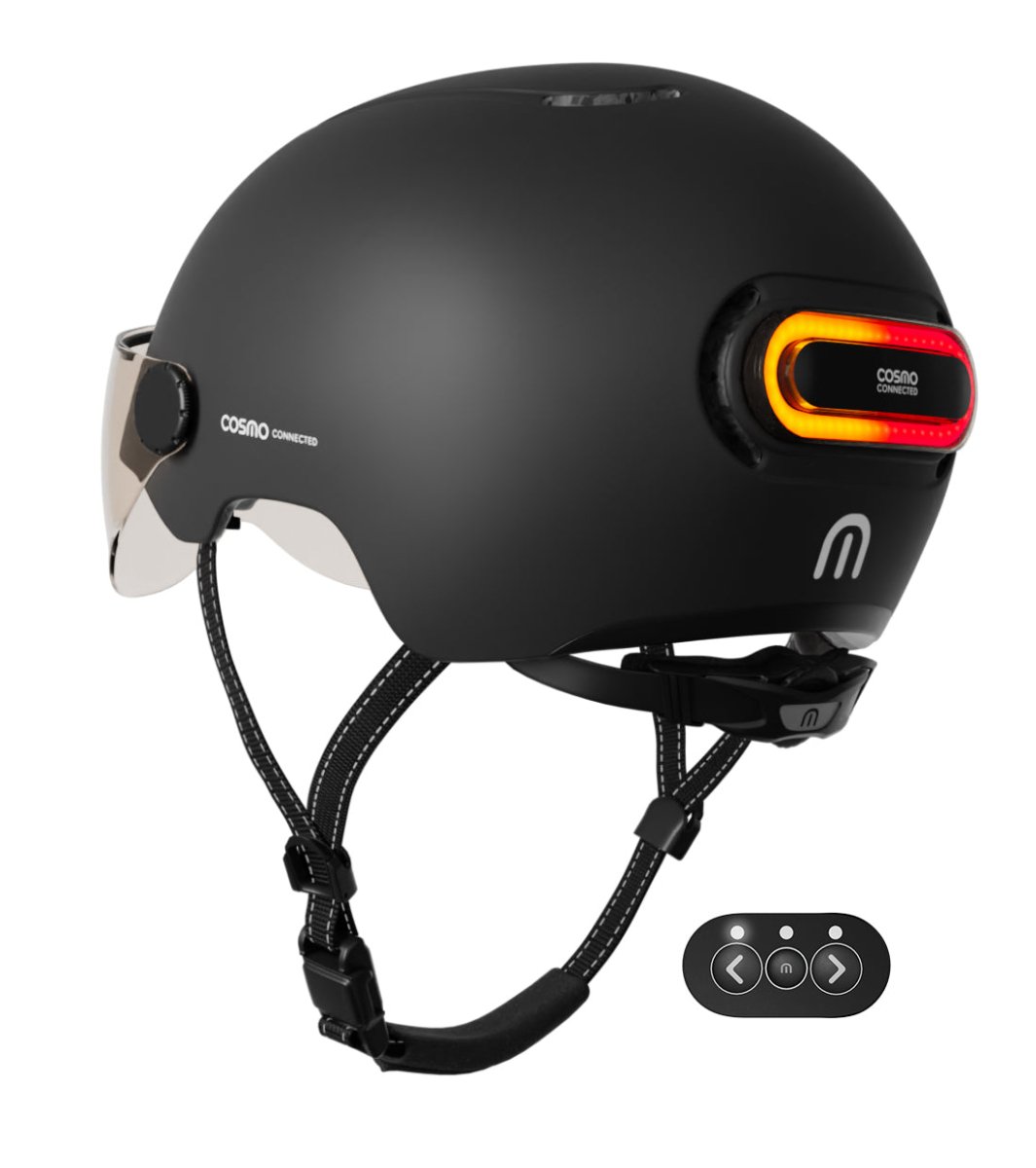 Casque Cosmo Fusion Noir Mat - Weebot