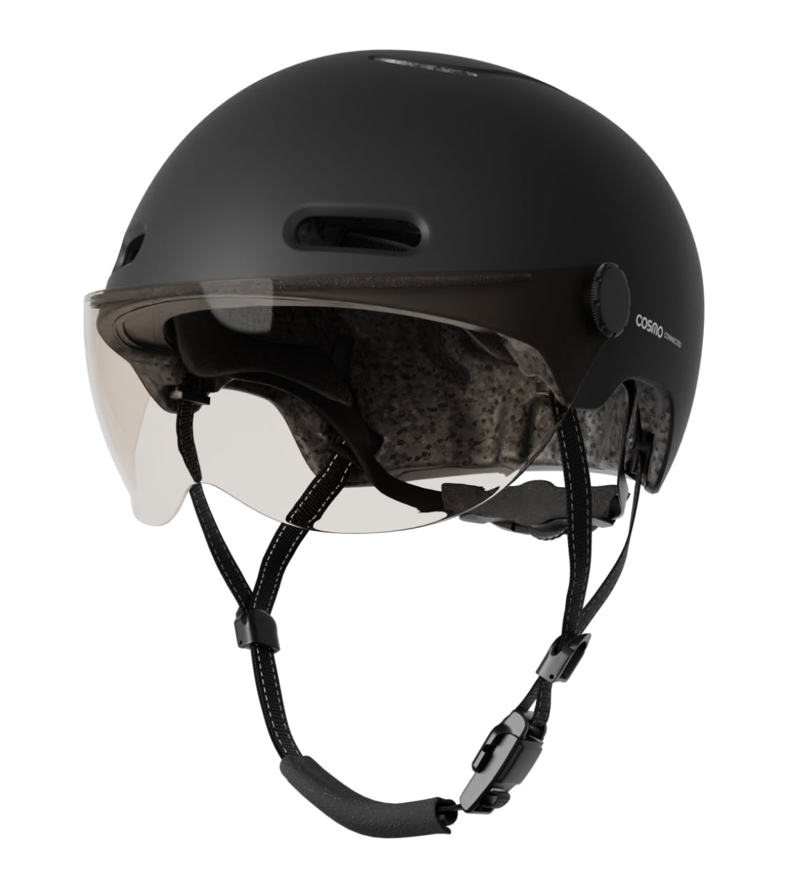 Casque Cosmo Fusion Noir Mat