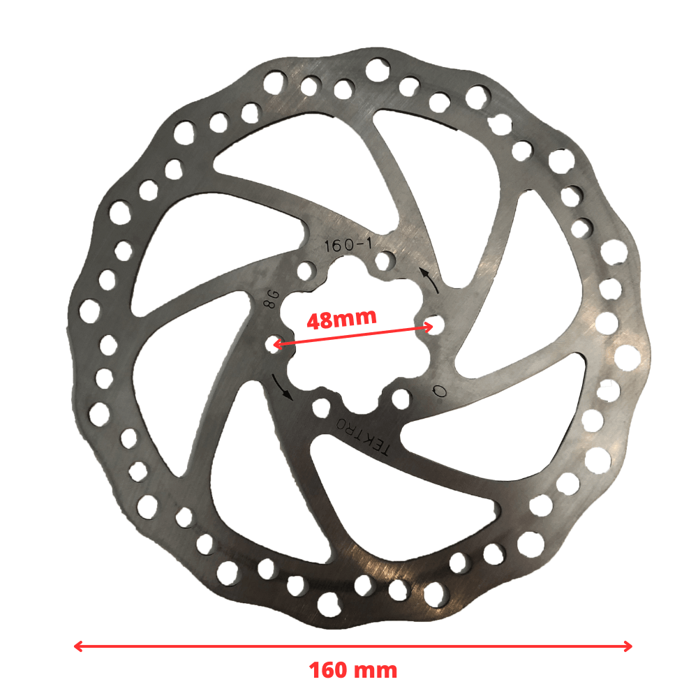 Disque de Frein 160mm à Pétale Trottinette Électrique Dualtron Ultra 2, Kaabo Wolf Warrior, Nami Burn E et E - 2 - Weebot