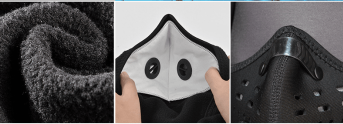 Masque Anti Pollution Intégral Hiver à  Filtre - Weebot