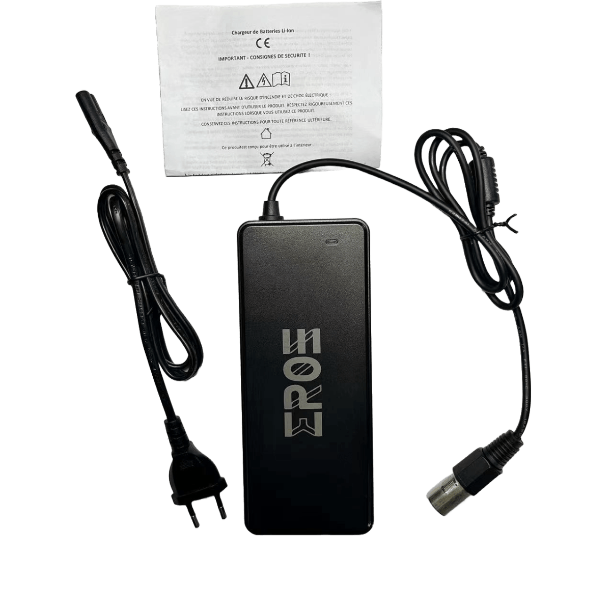 Chargeur Standard de Gyropode Électrique pour Batterie 56V (Connecteur XLR) - Weebot