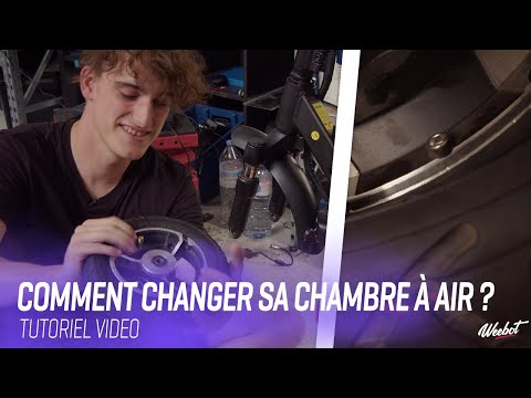 comment changer sa chambre à air pour trottinette électrique dualtron city