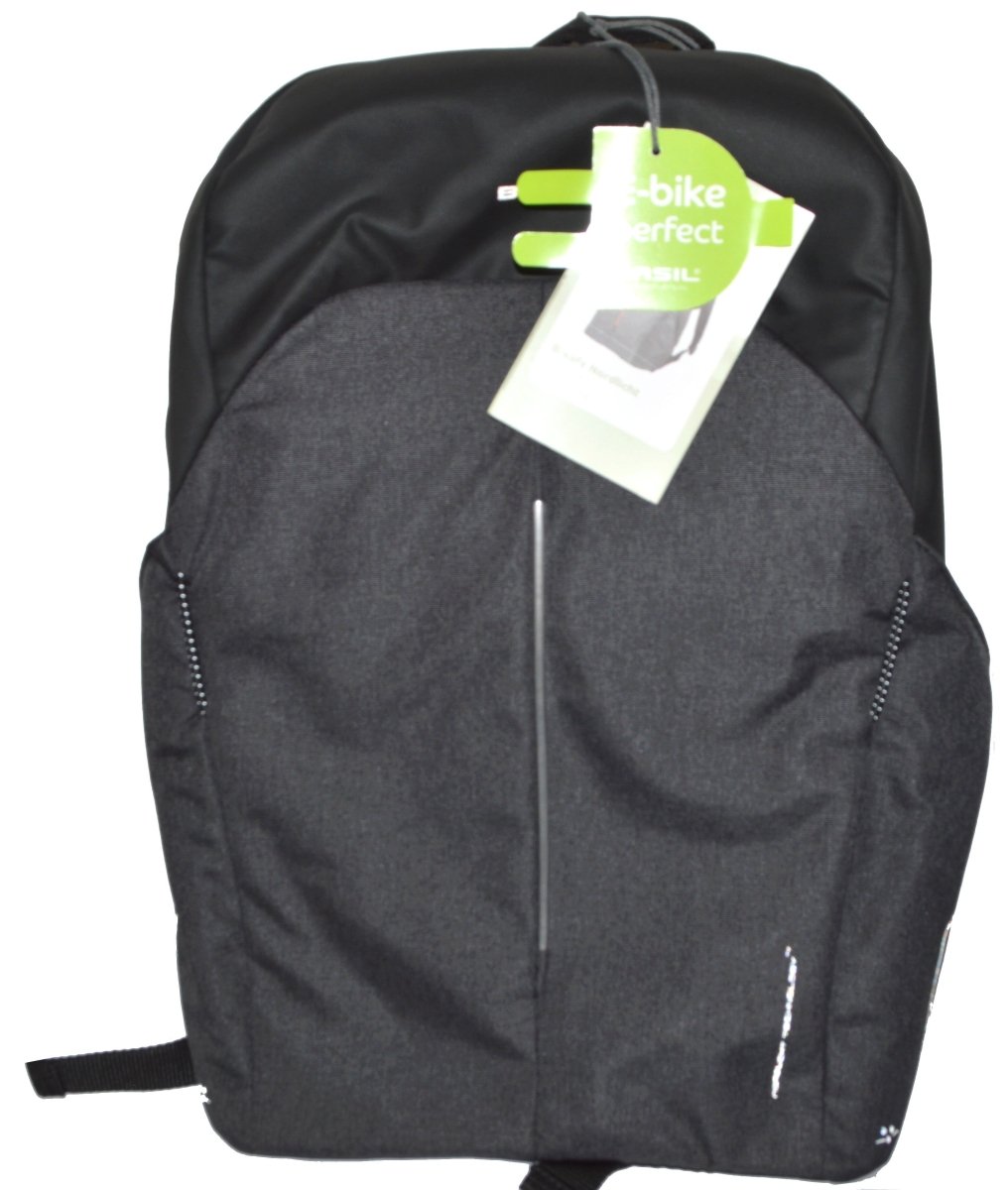 Sac à dos Basil à Led B - Safe 18L - Noir Ardoise - Weebot