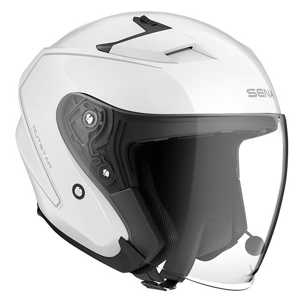 Casque Jet pour Moto SENA Outstar - Weebot