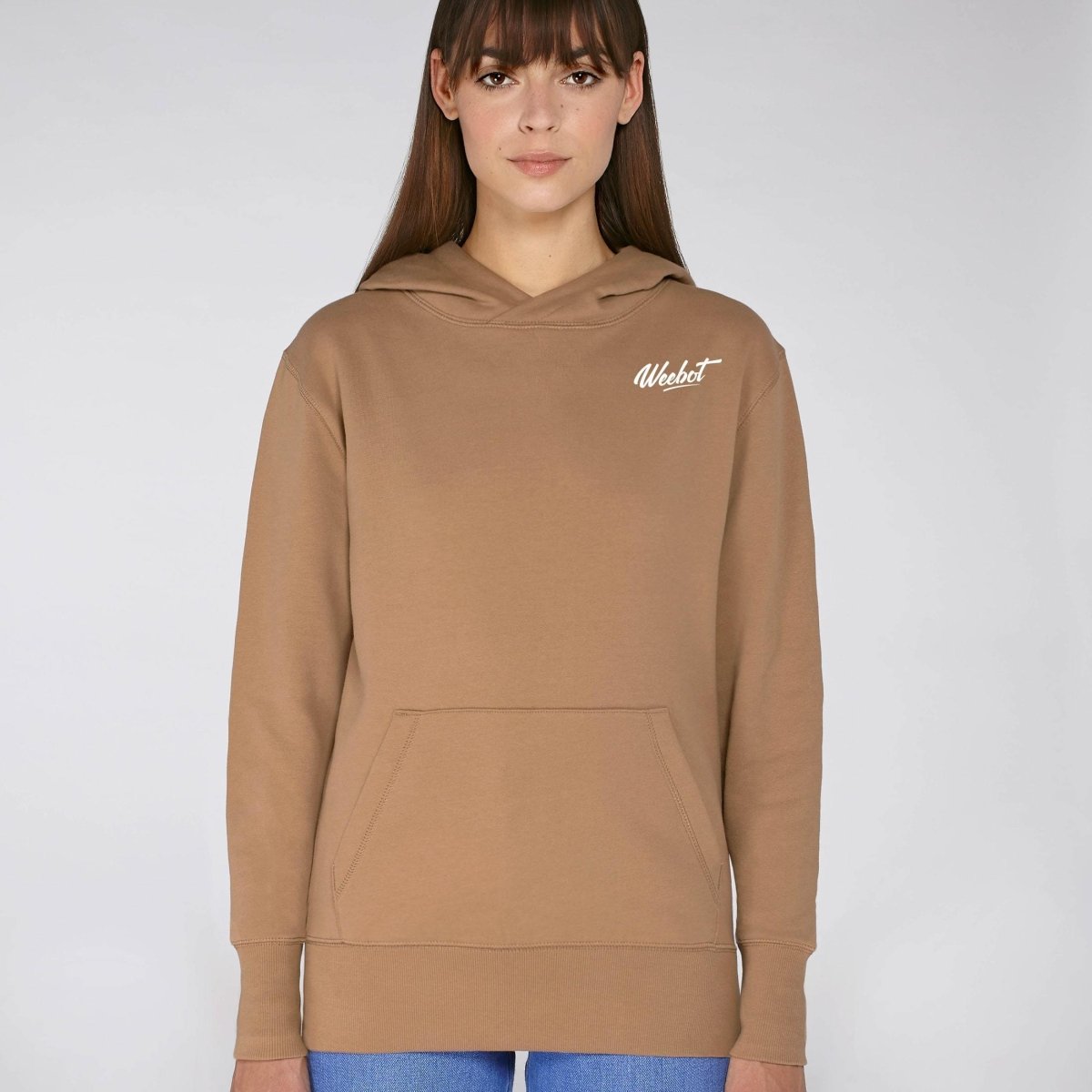 Sweat - Shirt à  Capuche Weebot CHILL Camel Logo - Weebot