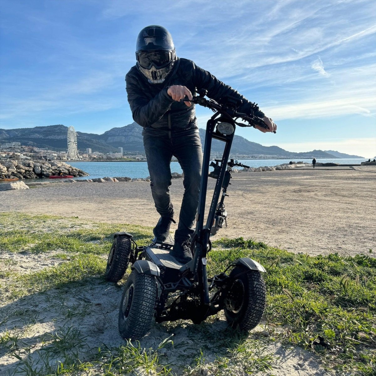 Trottinette Électrique Teverun Tetra : Confortable et Super Puissante - Weebot