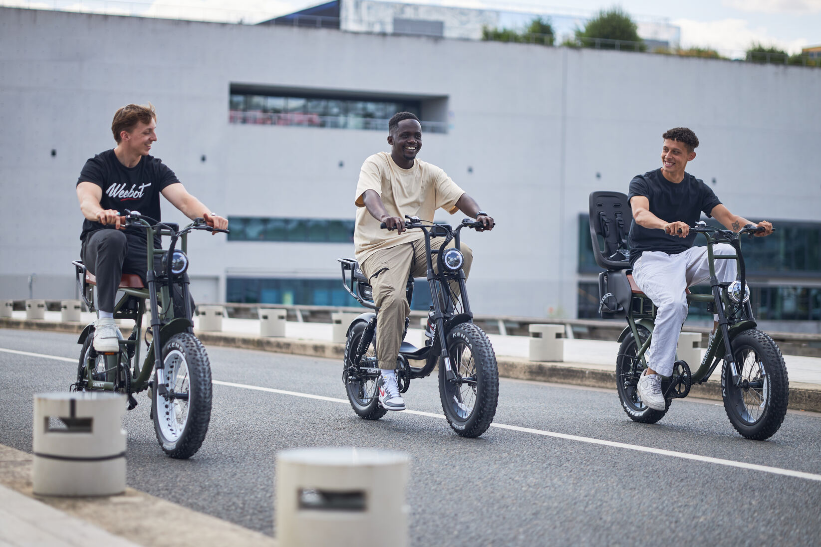 Vélo électrique Garrett Miller X biplace cargo (Version 2024)