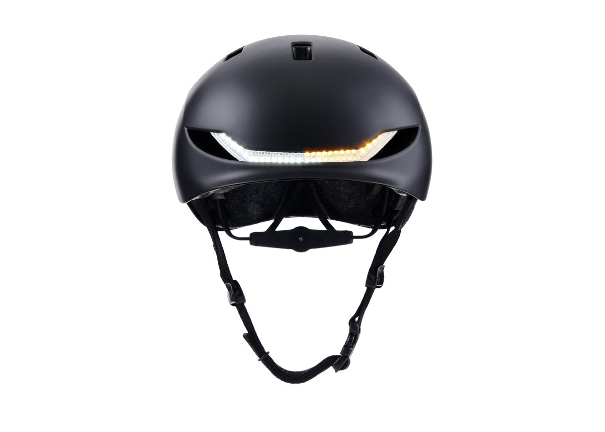 Luminous flashing helmet LUMOS Matrix for electric scooter