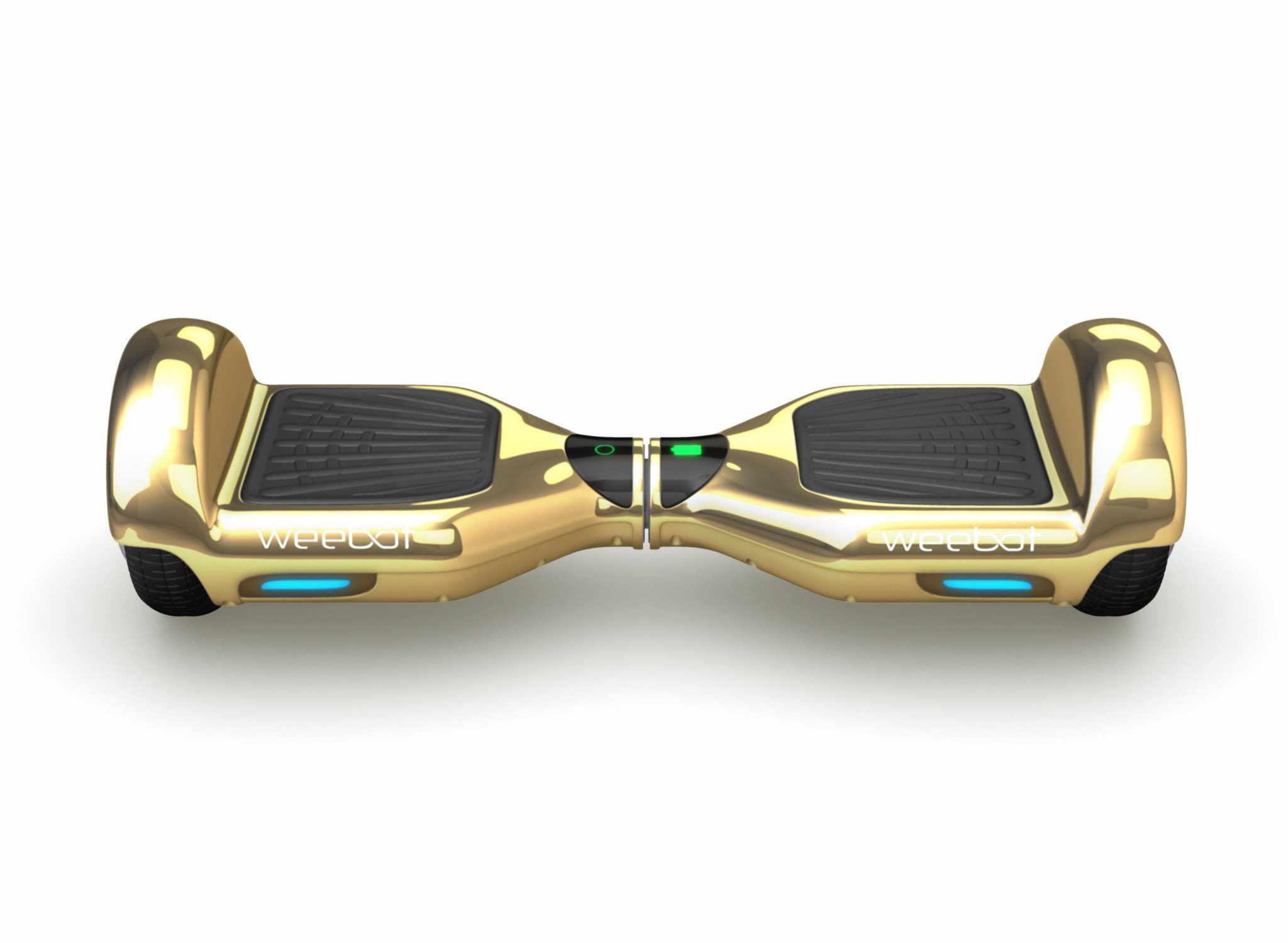 Hoverboard Classic Gold Chrome - 6,5 Pouces - Weebot