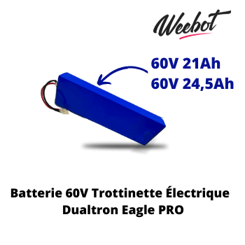 batterie interne trottinette electrique dualtron eagle pro 60v weebot minimotors pas cher