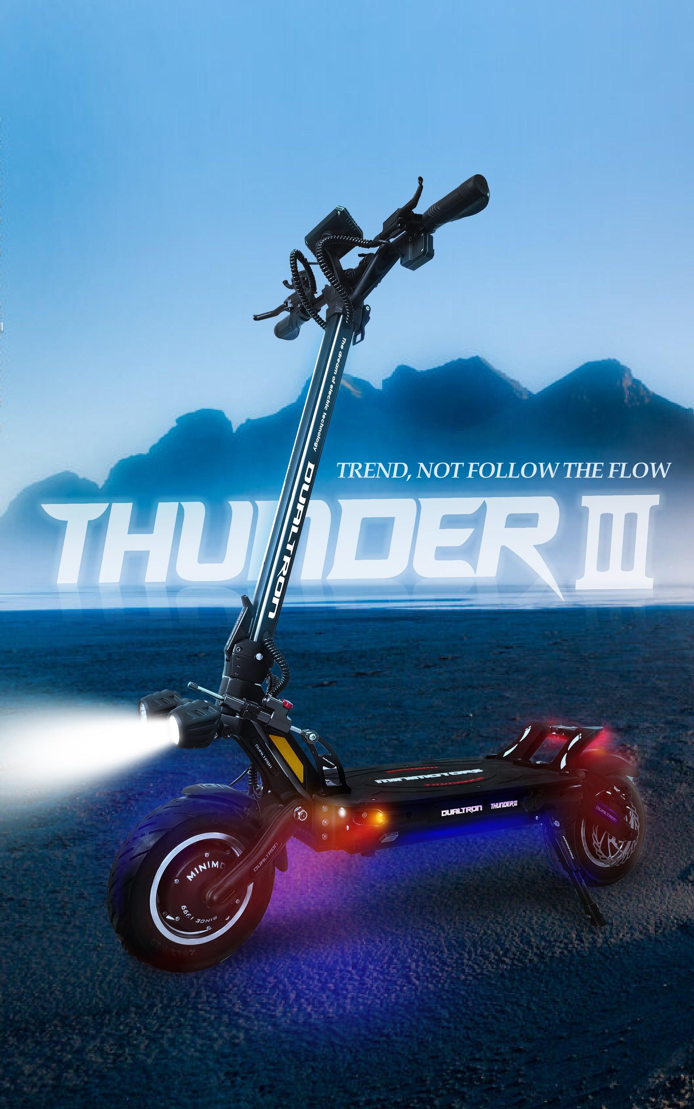 Trottinette électrique Dualtron Thunder 2021 60 V 35 Ah – Steedy Trott