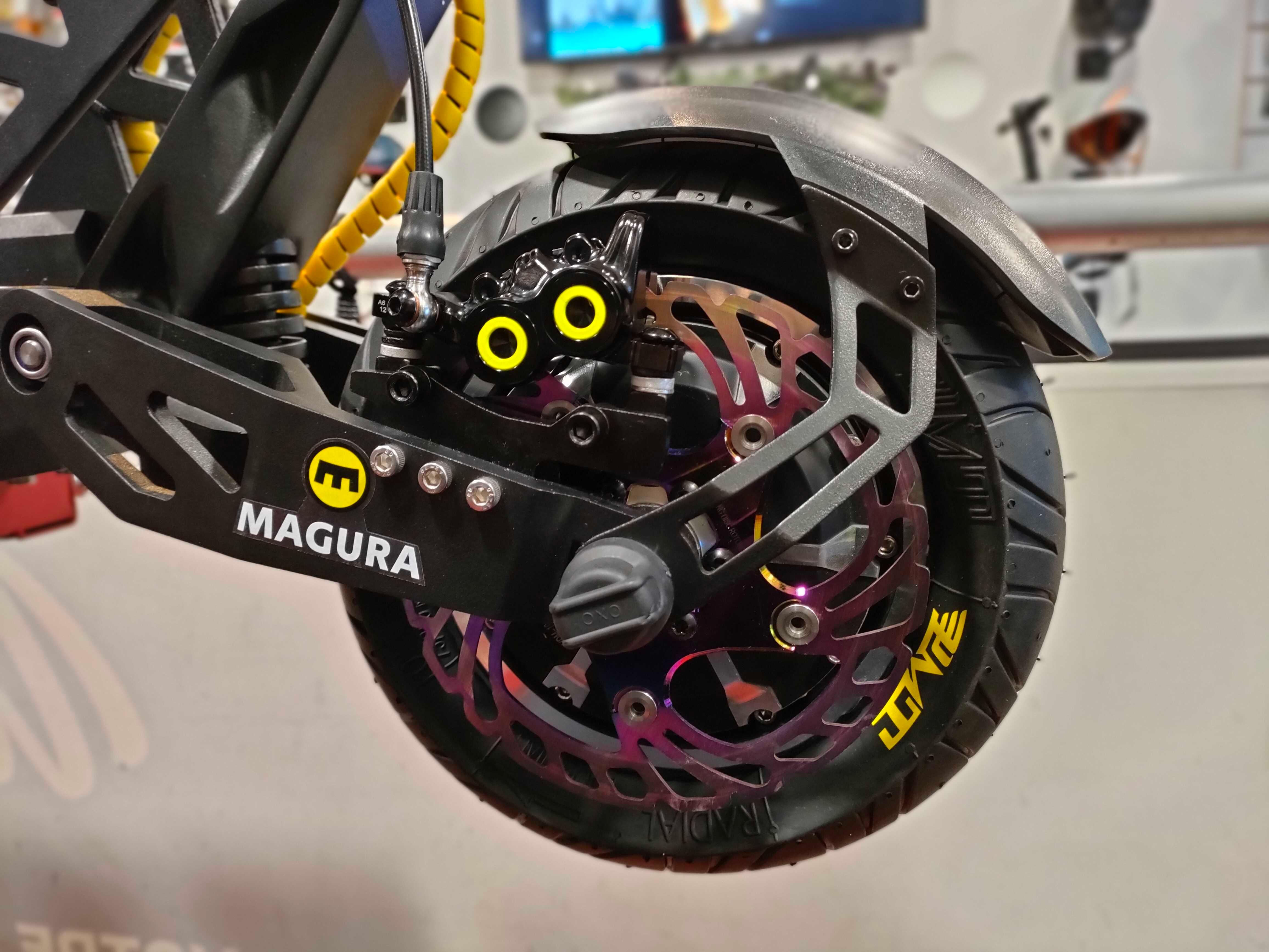Kit de frein vélo avant et arrière hydraulique Magura MT2 complet