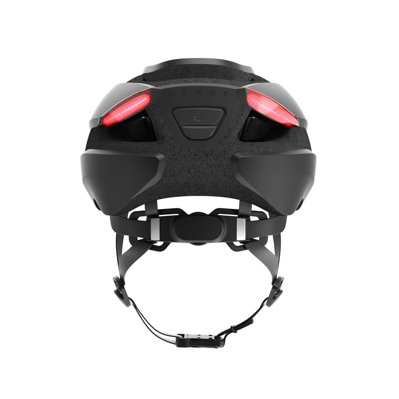 Casque LED arrière pour vélo & trottinette - GES CITY - Noir / Blanc