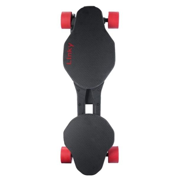 skate electrique linky pliable carbon pas cher