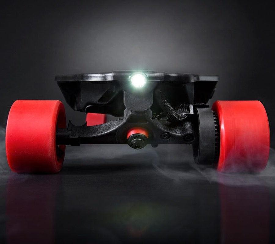 skateboard electrique linky pliant phare led