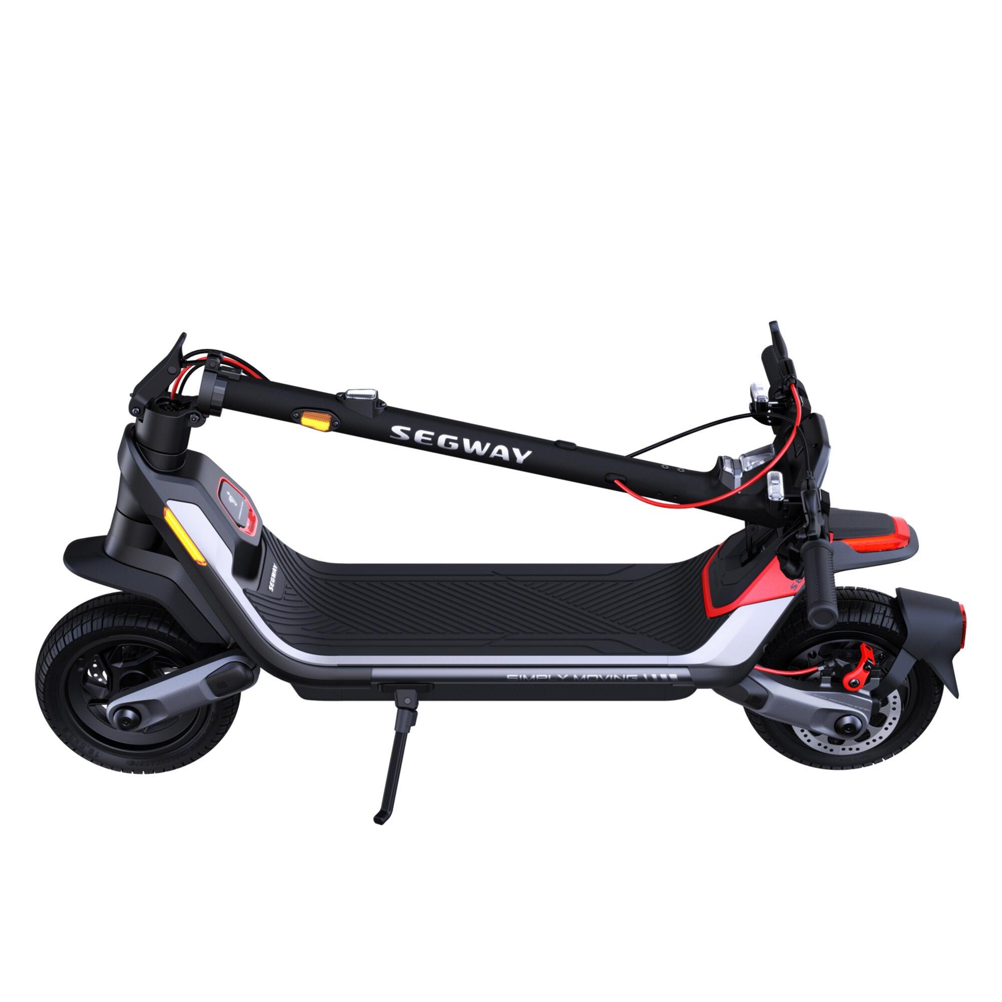 trottinette electrique segway kickscooter p100se ninebot plie